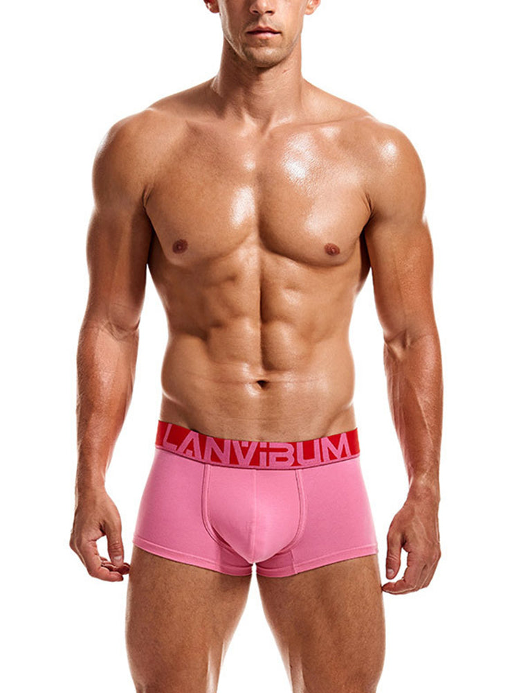 2 Pack Men's Breathable Big Pouch Trunks | dmunderwear detail image 5