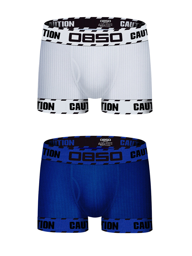 2 Pack Men's Breathable Cotton Performance Trunks | dmunderwear detail image 7