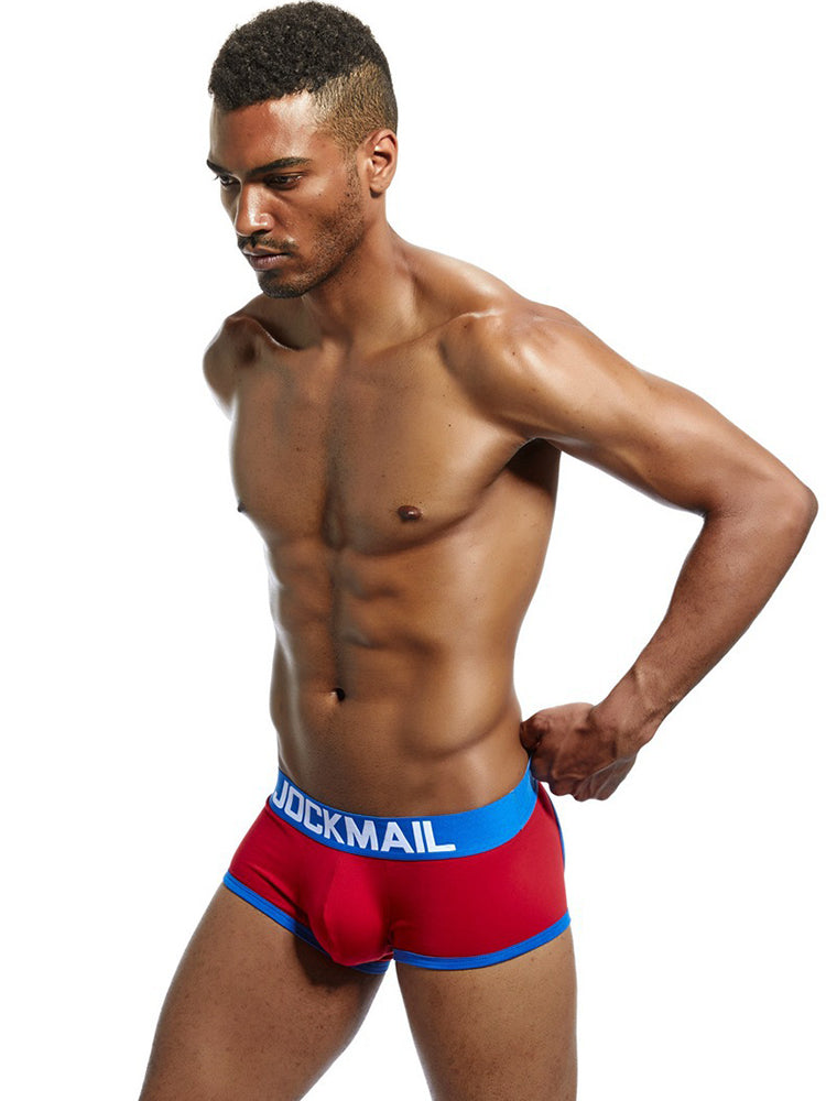2 Pack Men's Breathable Cotton Skin-Friendly Sexy Low-Rise & Revealing Jockstraps | dmunderwear detail image 17