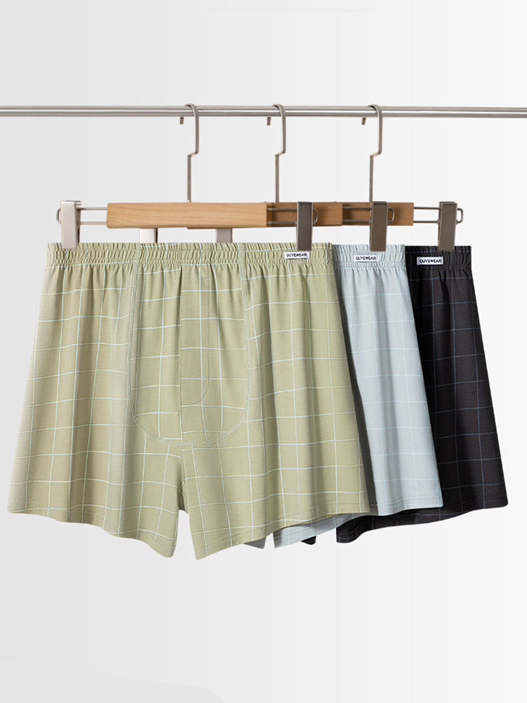 2 Pack Men's Breathable Day-Long Comfort Skin-Friendly Loungewear Shorts | dmunderwear detail image 11