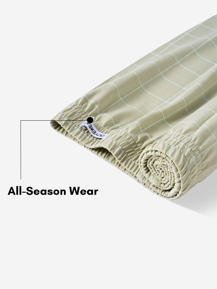 2 Pack Men's Breathable Day-Long Comfort Skin-Friendly Loungewear Shorts | dmunderwear detail image 4