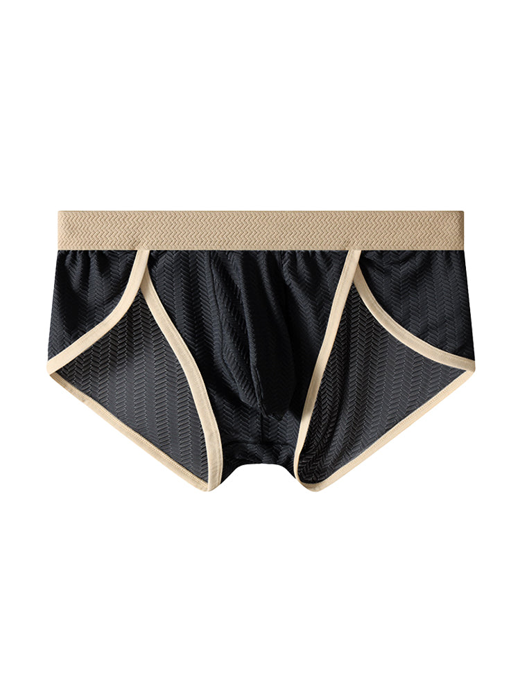 2 Pack Men's Breathable High-Stretch Seamless Comfort Odor-Control Briefs | dmunderwear