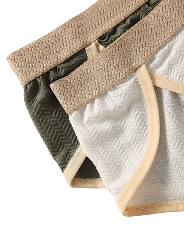 2 Pack Men's Breathable High-Stretch Seamless Comfort Odor-Control Briefs | dmunderwear detail image 13