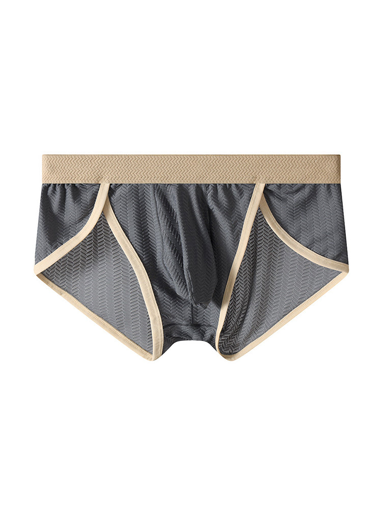 2 Pack Men's Breathable High-Stretch Seamless Comfort Odor-Control Briefs | dmunderwear detail image 17