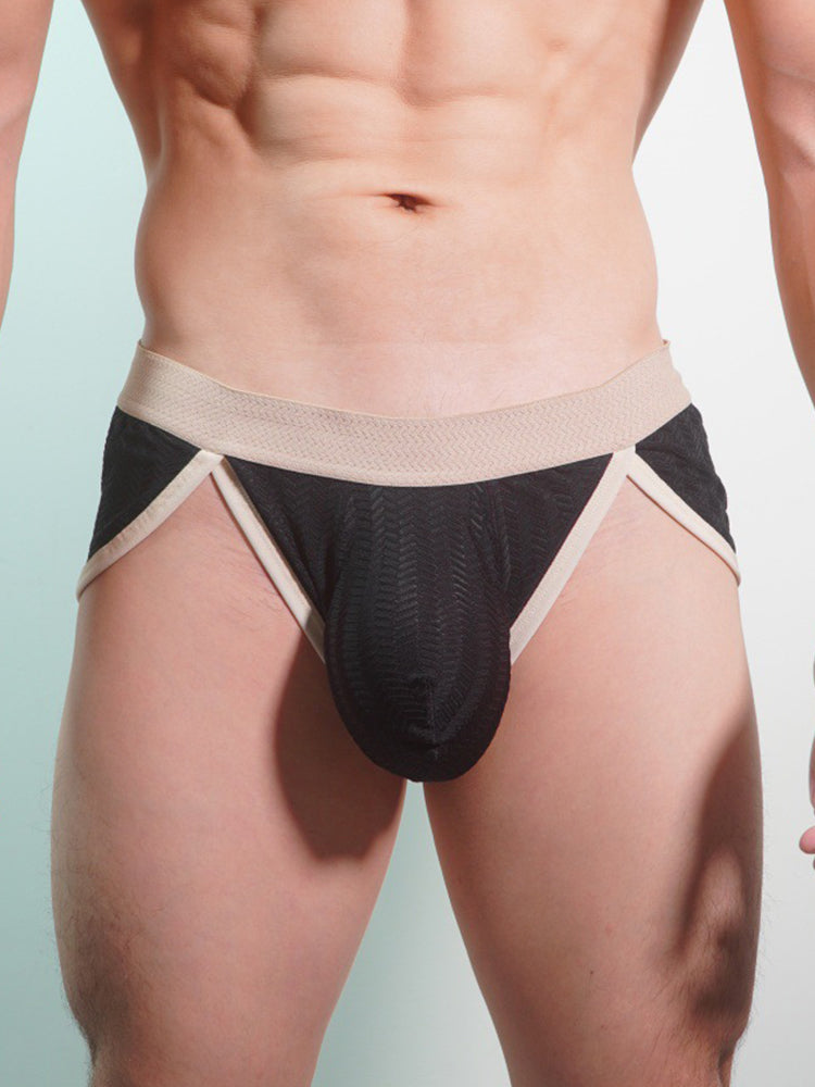 2 Pack Men's Breathable High-Stretch Seamless Comfort Odor-Control Briefs | dmunderwear detail image 3