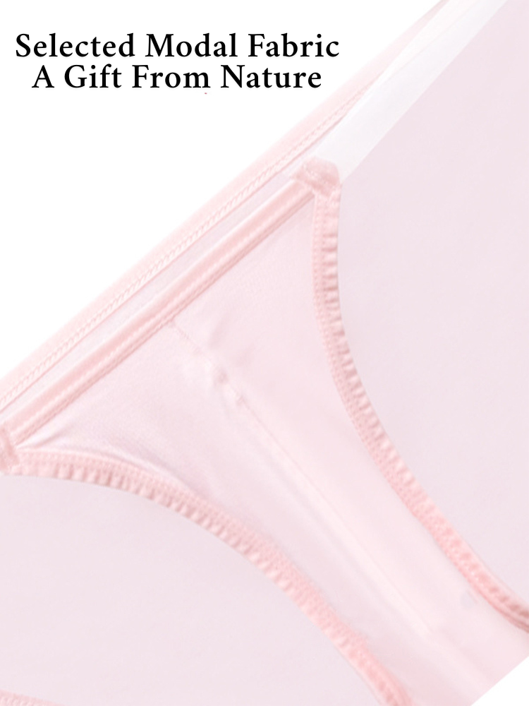 2 Pack Men's Breathable Low-Rise Ultra-Soft Modal Bikini | dmunderwear detail image 10