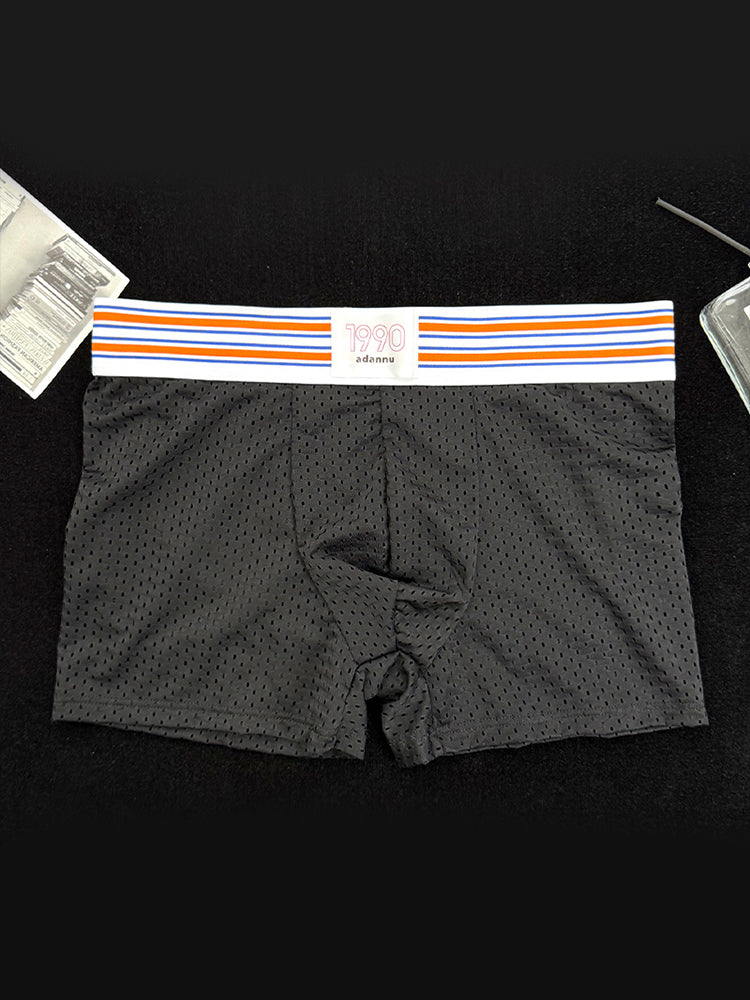 2 Pack Men's Breathable Mesh Butt-Lifting 3D Enhancing Design Seamless Shapewear | dmunderwear detail image 11
