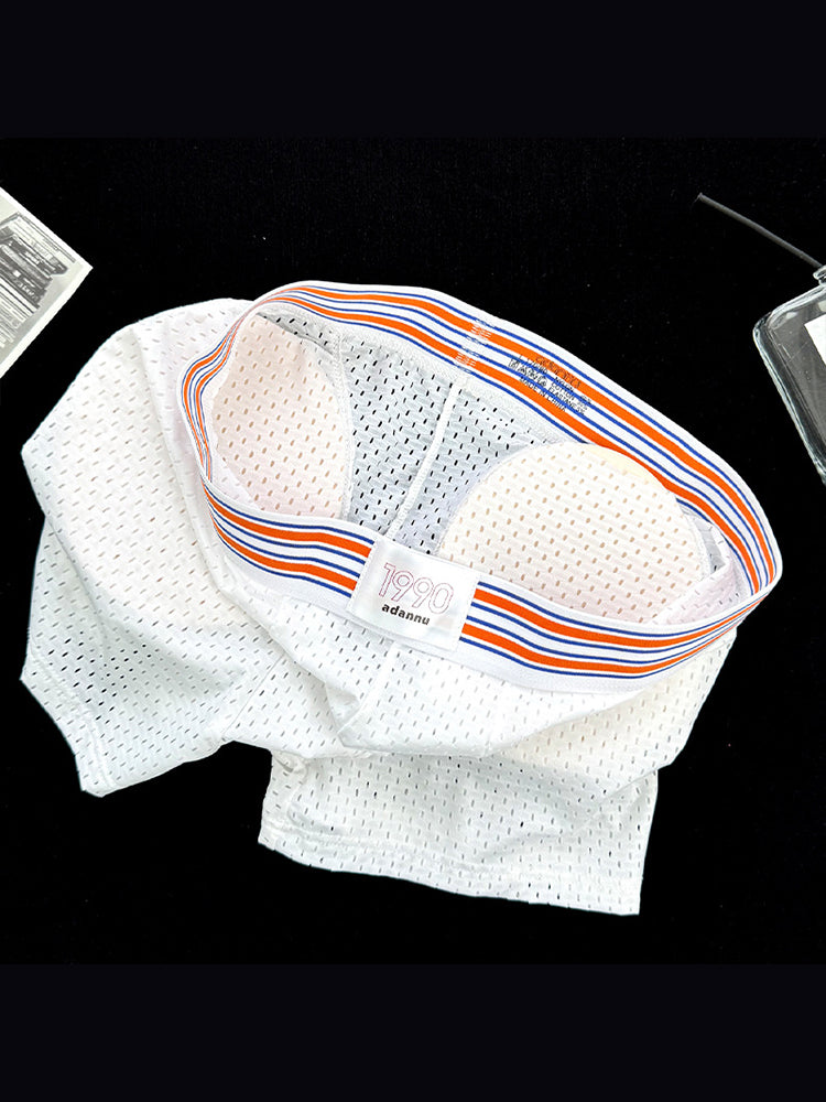 2 Pack Men's Breathable Mesh Butt-Lifting 3D Enhancing Design Seamless Shapewear | dmunderwear detail image 17