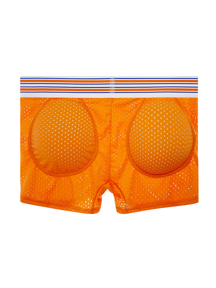 2 Pack Men's Breathable Mesh Butt-Lifting 3D Enhancing Design Seamless Shapewear | dmunderwear detail image 20