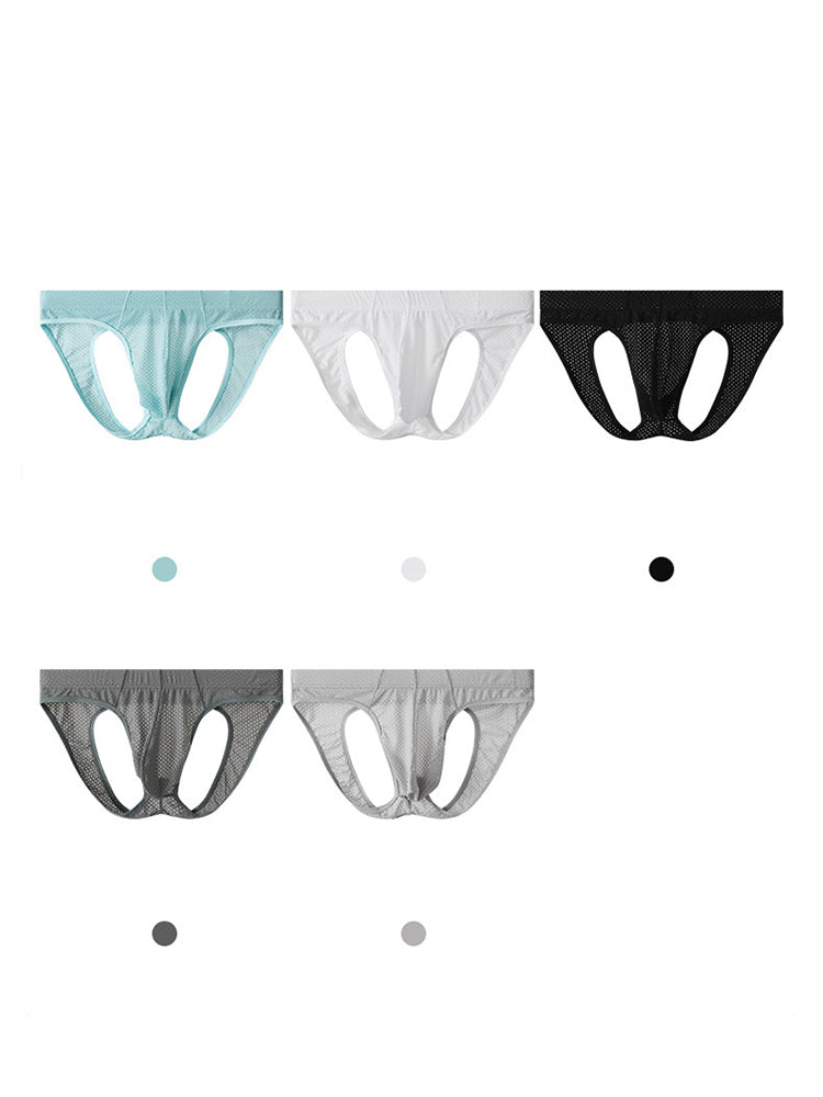 2 Pack Men's Breathable Mesh Jockstrap | dmunderwear detail image 14