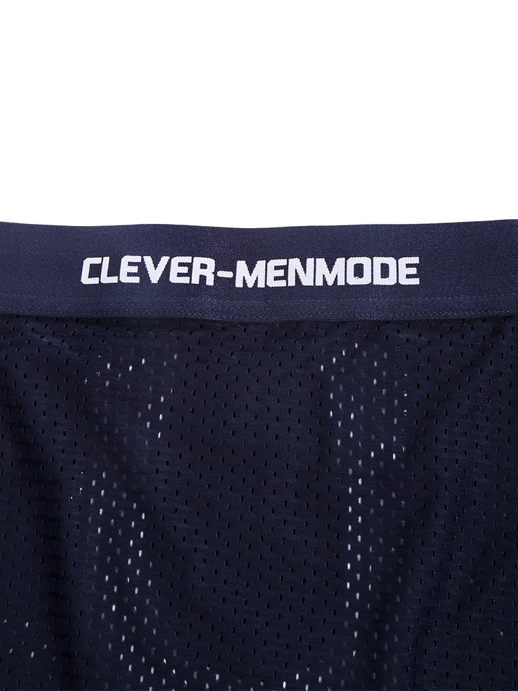 2 Pack Men's Breathable Mesh Supportive Fit Seamless Trunks | dmunderwear detail image 17