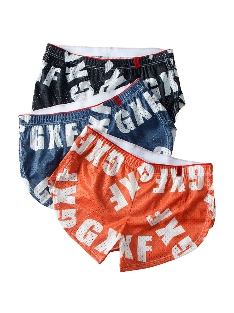 2 Pack Men's Breathable Mesh Ultra-Soft Lightweight & Airy Boxer Shorts | dmunderwear detail image 12