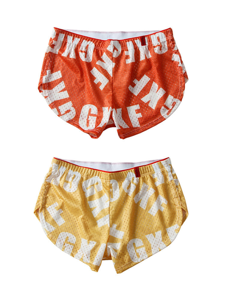 2 Pack Men's Breathable Mesh Ultra-Soft Lightweight & Airy Boxer Shorts | dmunderwear detail image 20