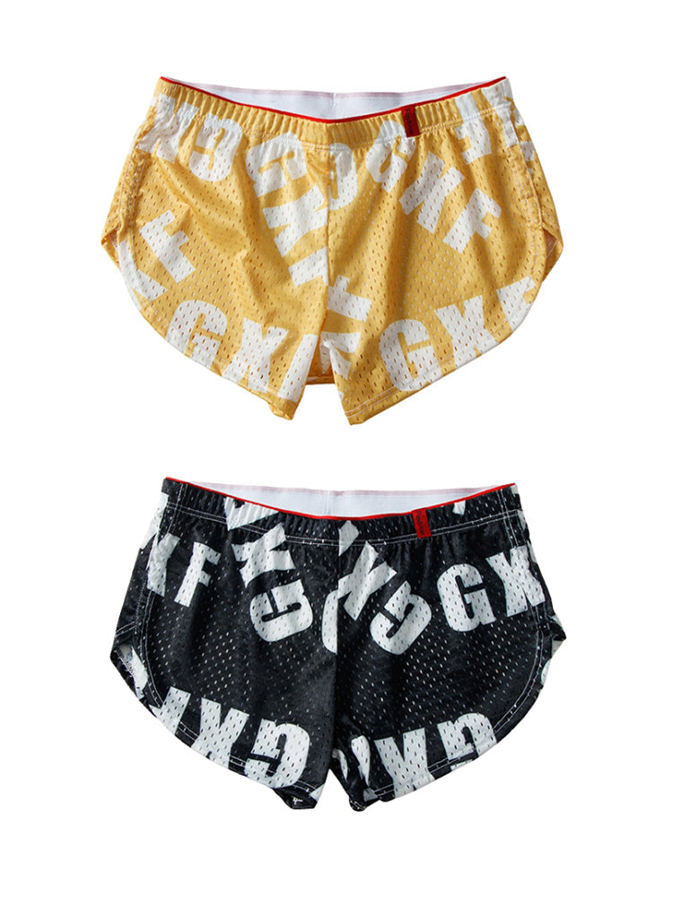 2 Pack Men's Breathable Mesh Ultra-Soft Lightweight & Airy Boxer Shorts | dmunderwear detail image 8