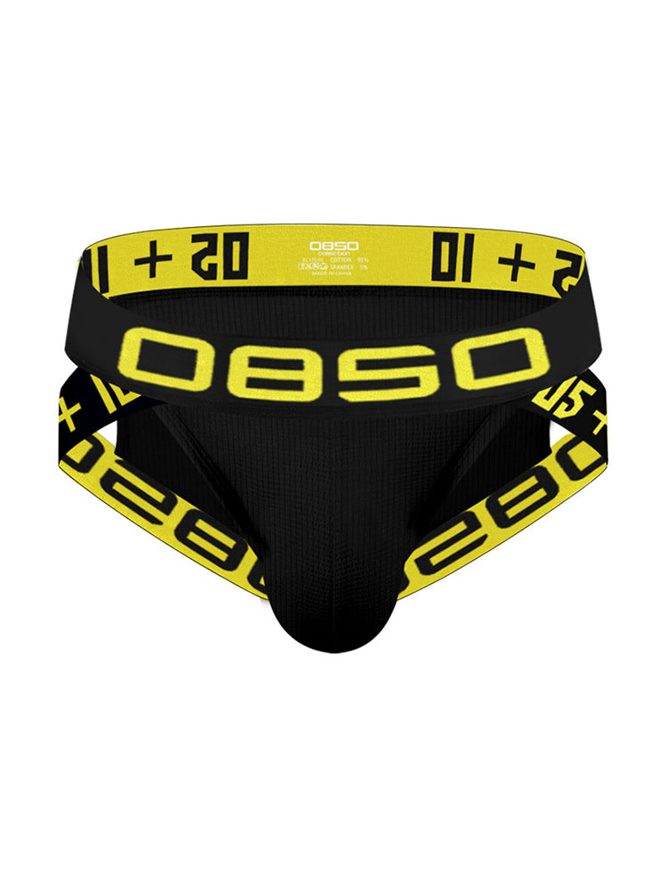 2 Pack Men's Breathable Personalized Low-Rise High-Elastic Briefs | dmunderwear detail image 16