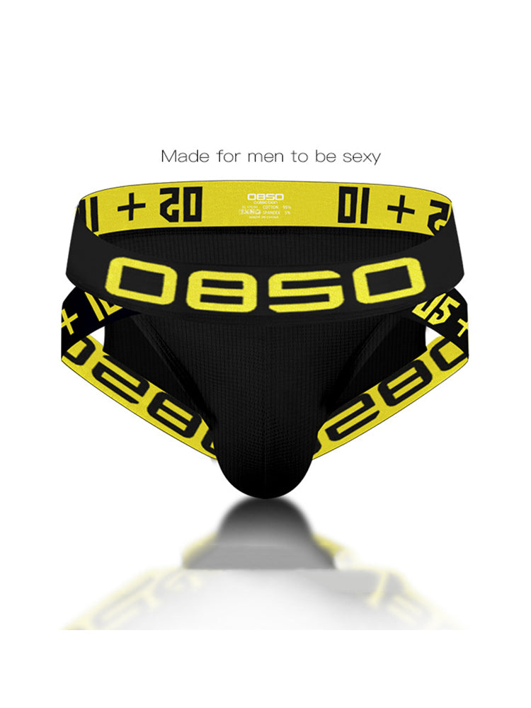 2 Pack Men's Breathable Personalized Low-Rise High-Elastic Briefs | dmunderwear detail image 8