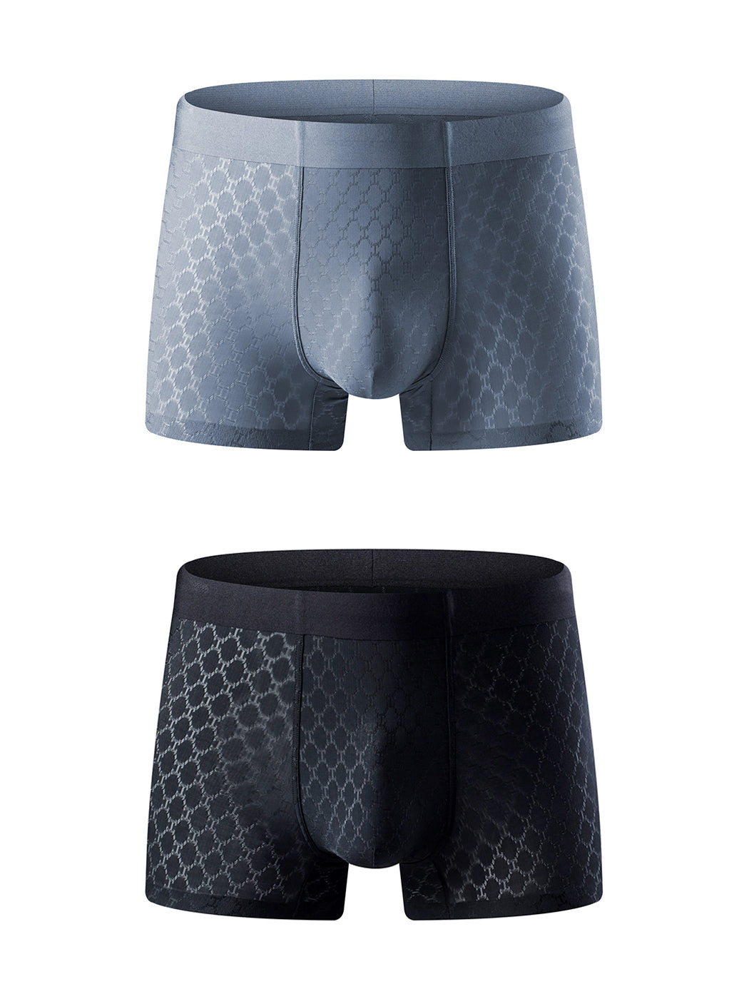 2 Pack Men's Breathable Quick-drying Thin Trunks | dmunderwear detail image 13