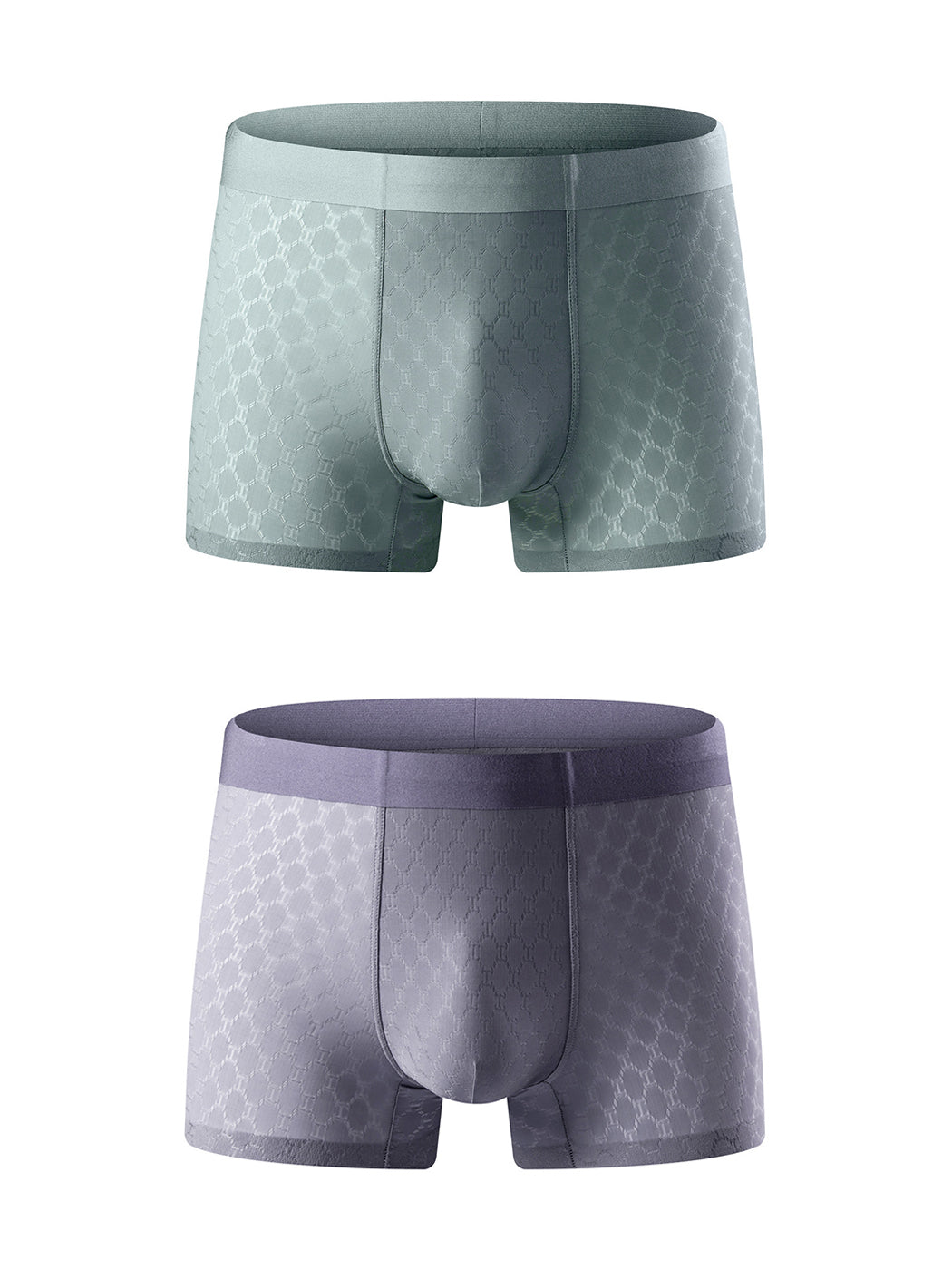 2 Pack Men's Breathable Quick-drying Thin Trunks | dmunderwear detail image 2