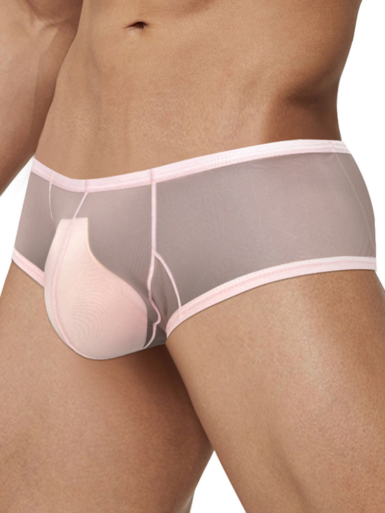 2 Pack Men's Breathable Sheer Elegance Quick-Dry Ultra-Soft Trunks | dmunderwear detail image 10