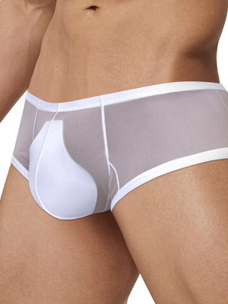 2 Pack Men's Breathable Sheer Elegance Quick-Dry Ultra-Soft Trunks | dmunderwear detail image 13