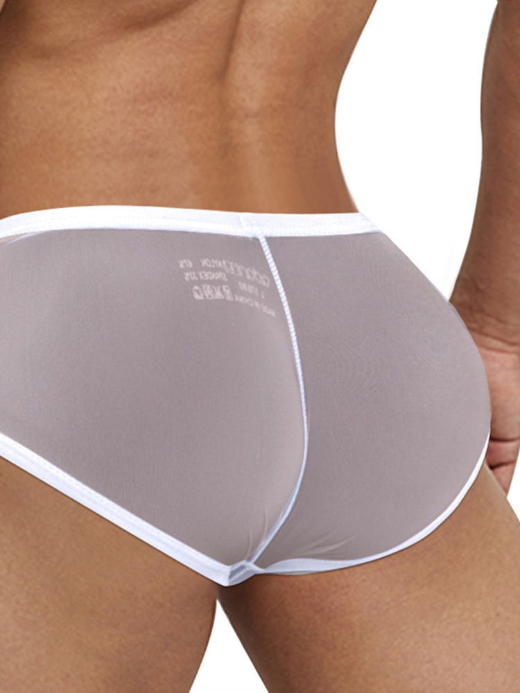 2 Pack Men's Breathable Sheer Elegance Quick-Dry Ultra-Soft Trunks | dmunderwear detail image 15