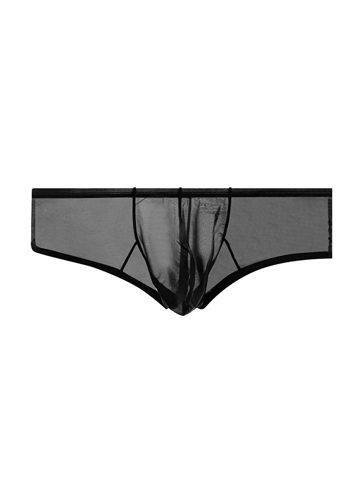 2 Pack Men's Breathable Sheer Elegance Quick-Dry Ultra-Soft Trunks | dmunderwear detail image 20