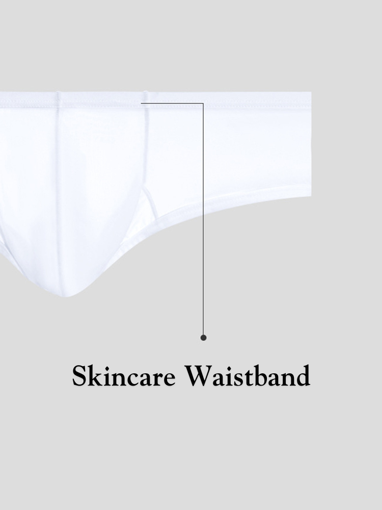 2 Pack Men's Breathable Sheer Elegance Quick-Dry Ultra-Soft Trunks | dmunderwear detail image 6