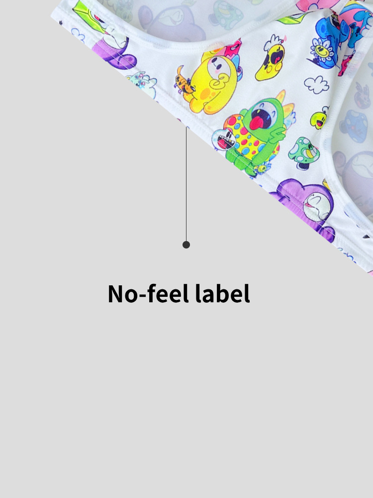 2-pack Men's Breathable Sports Cartoon Print Bikini | dmunderwear detail image 4