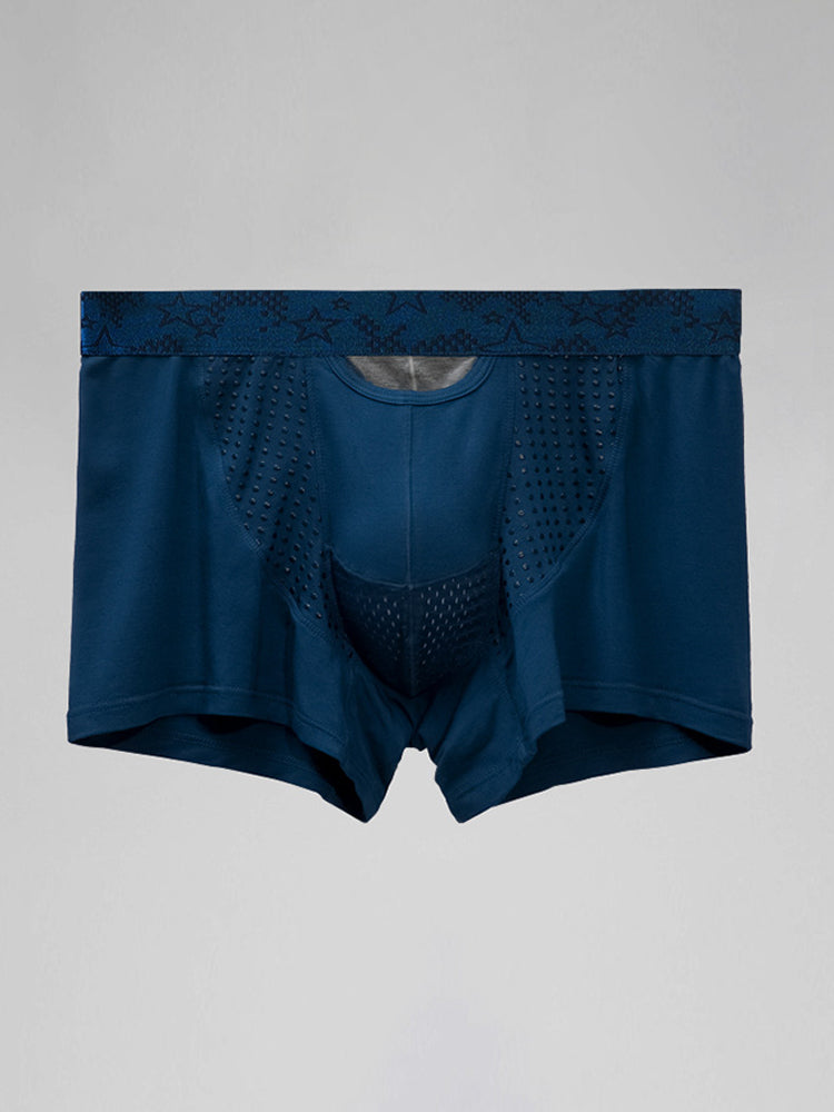 2 Pack Men's Large Pouch Trunks with Separate Pouch | dmunderwear detail image 19