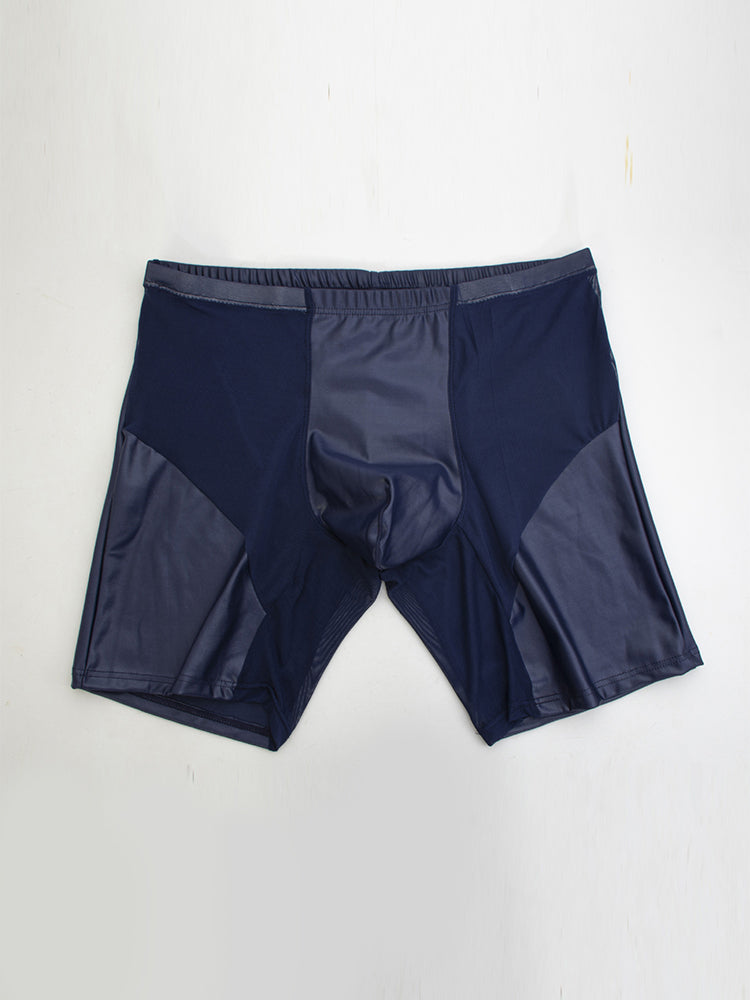 2 Pack Men's Casual Sports Transparent Mesh Midway Briefs | dmunderwear detail image 4