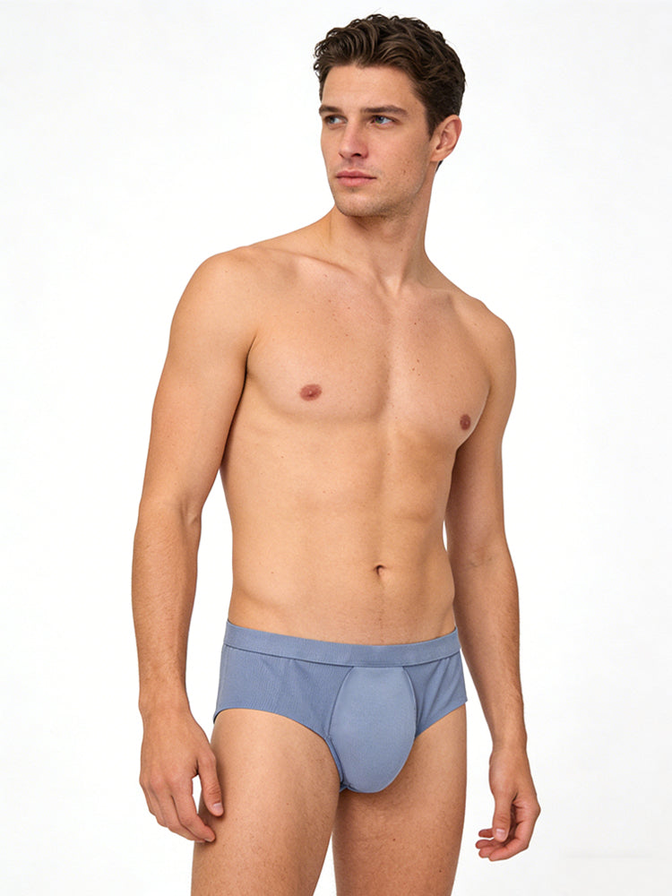 2 Pack Men's Comfort Large Space U-Pouch Ultimate Fit & Breathability Briefs | dmunderwear
