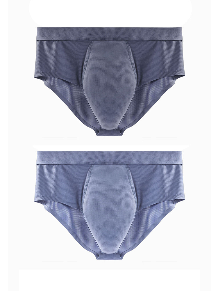 2 Pack Men's Comfort Large Space U-Pouch Ultimate Fit & Breathability Briefs | dmunderwear detail image 2