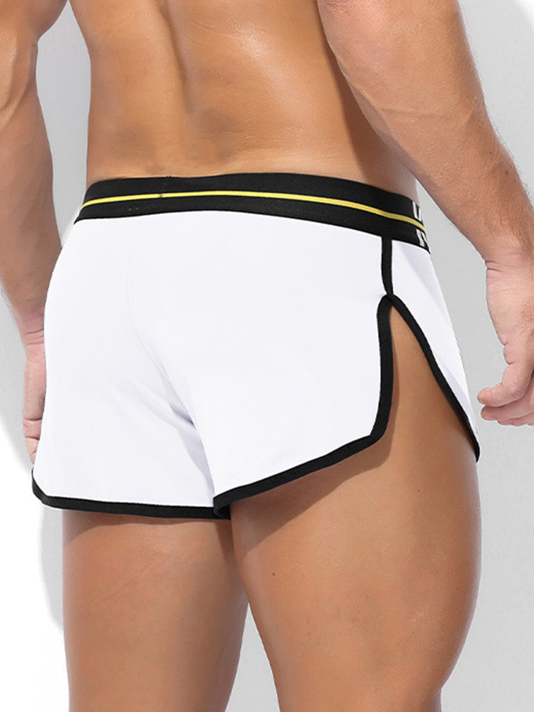 2 Pack Men's Comfortable Lounge Sport Boxer Briefs | dmunderwear detail image 20