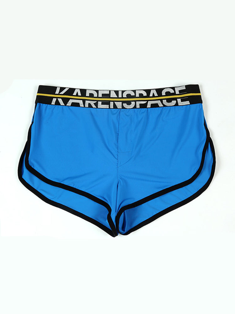2 Pack Men's Comfortable Lounge Sport Boxer Briefs | dmunderwear detail image 9