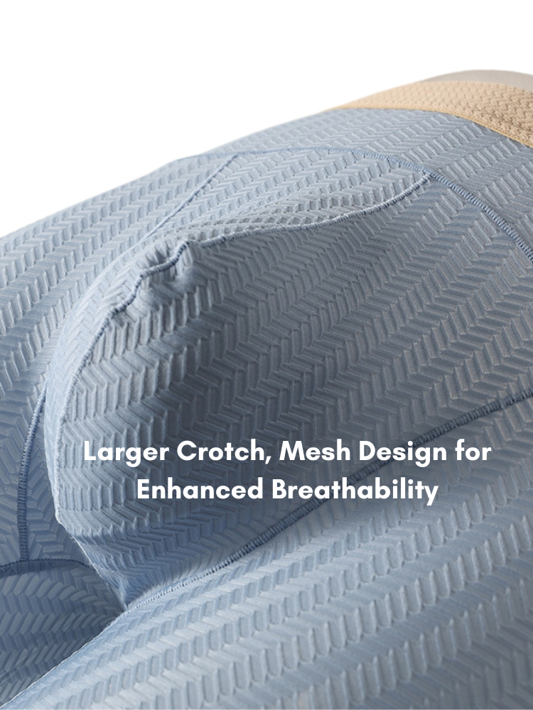 2 Pack Men's Comfy U-Pouch Supportive Mid-Rise Seamless Comfort Midway Briefs | dmunderwear detail image 5