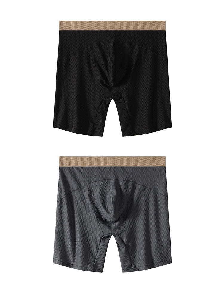 2 Pack Men's Comfy U-Pouch Supportive Mid-Rise Seamless Comfort Midway Briefs | dmunderwear detail image 7