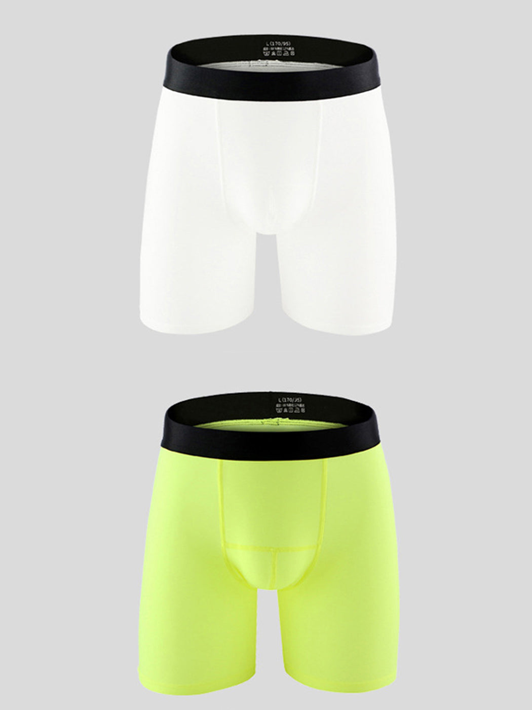 2 Pack Men's Compression Athletic Boxer Briefs | dmunderwear detail image 13