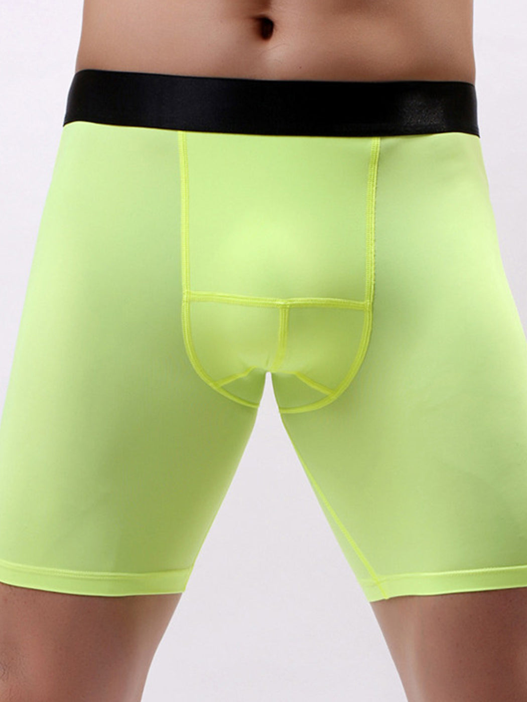 2 Pack Men's Compression Athletic Boxer Briefs | dmunderwear detail image 7