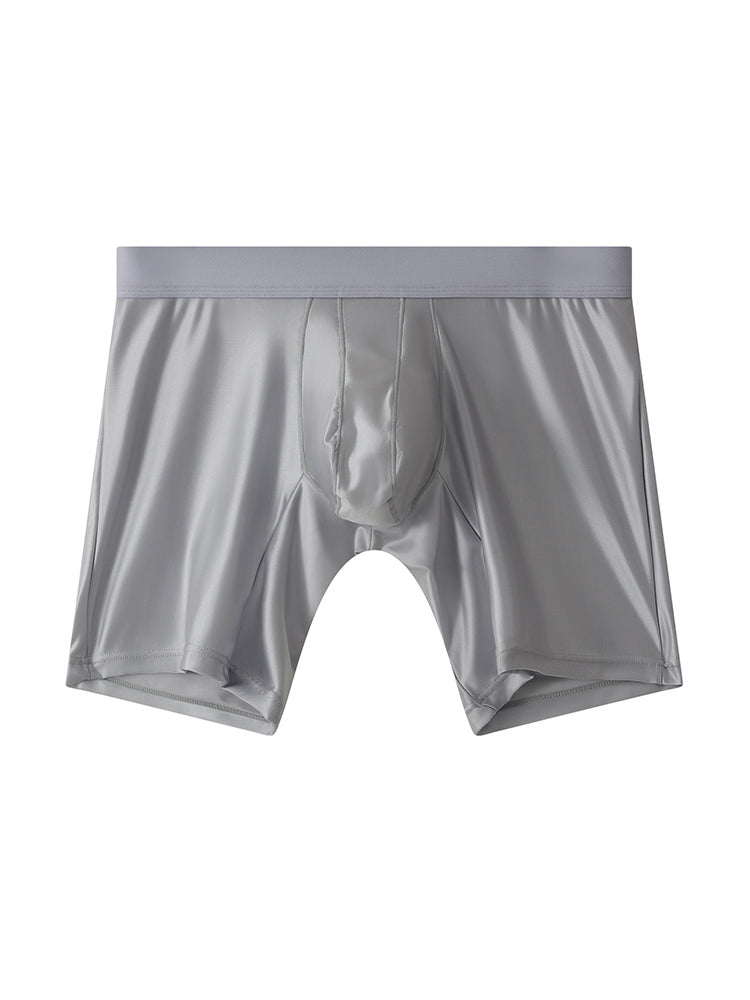 2 Pack Men's Contoured Pouch Casual & Sporty Anti-Chafing Boxer Briefs | dmunderwear detail image 11