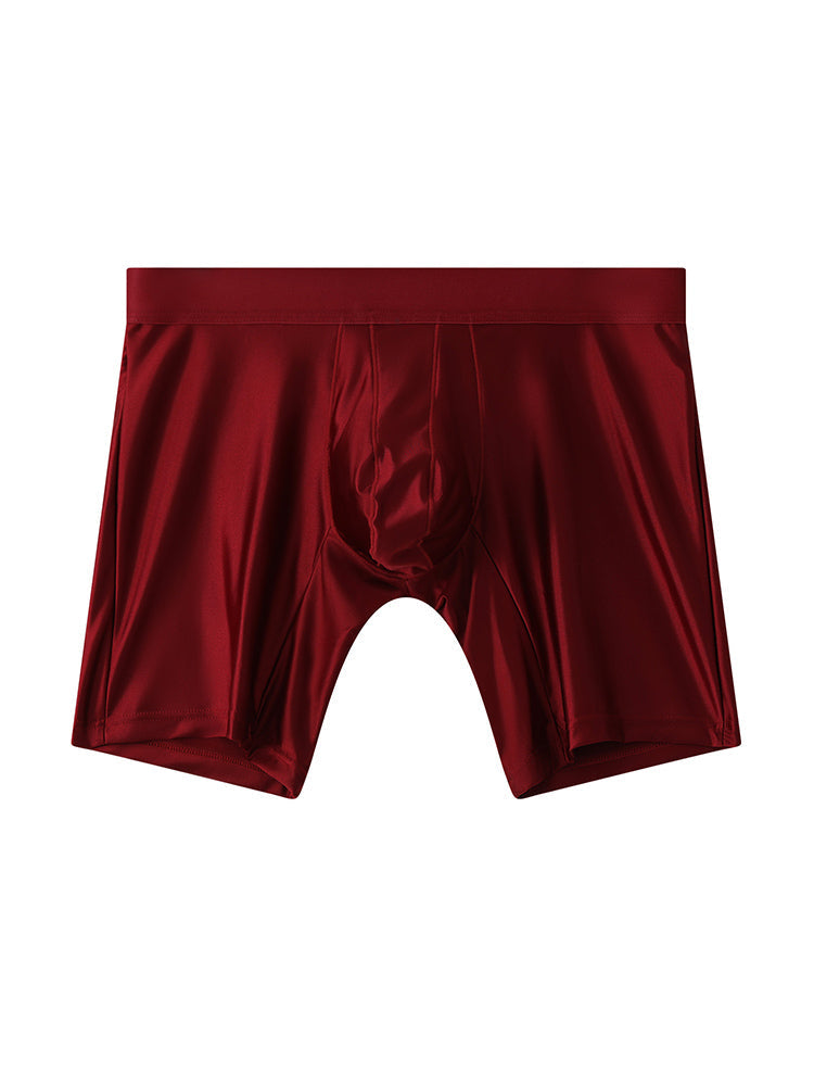 2 Pack Men's Contoured Pouch Casual & Sporty Anti-Chafing Boxer Briefs | dmunderwear detail image 14