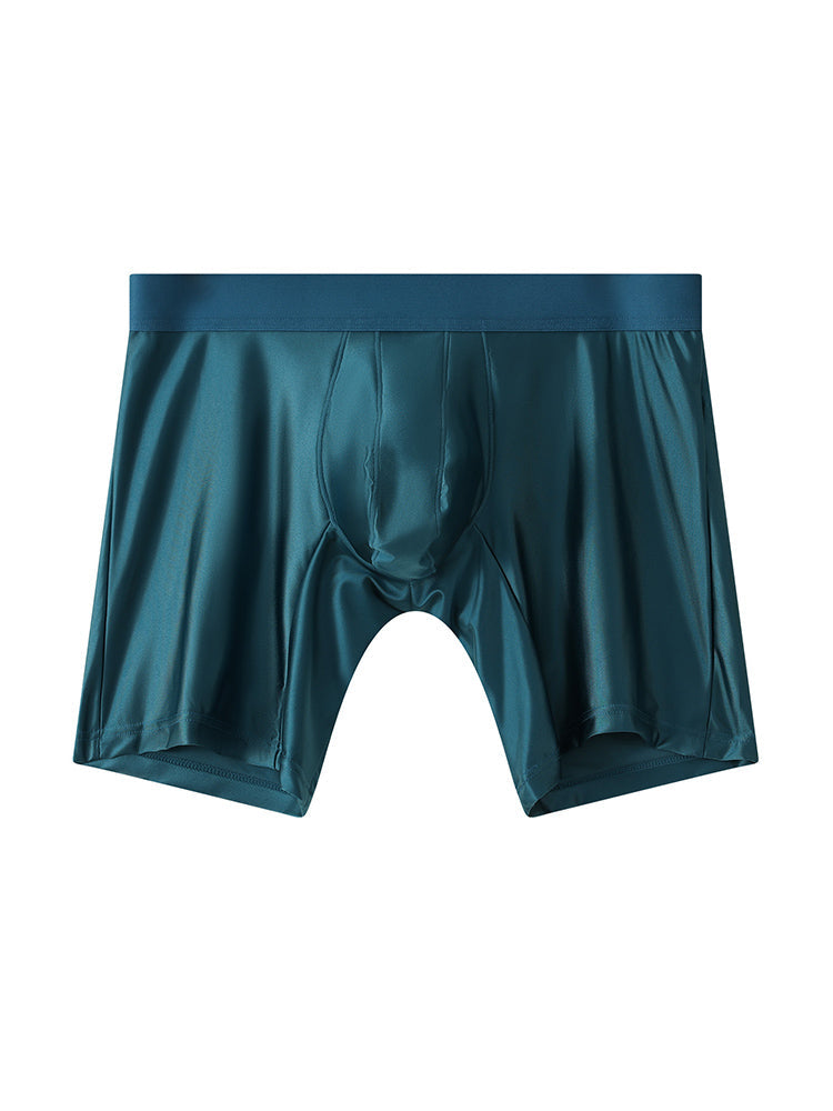 2 Pack Men's Contoured Pouch Casual & Sporty Anti-Chafing Boxer Briefs | dmunderwear detail image 15