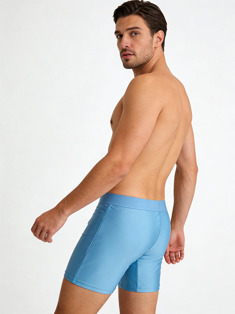 2 Pack Men's Contoured Pouch Casual & Sporty Anti-Chafing Boxer Briefs | dmunderwear detail image 3
