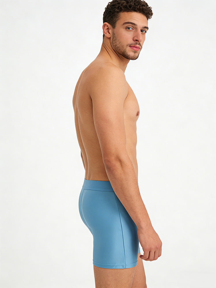 2 Pack Men's Contoured Pouch Casual & Sporty Anti-Chafing Boxer Briefs | dmunderwear detail image 4