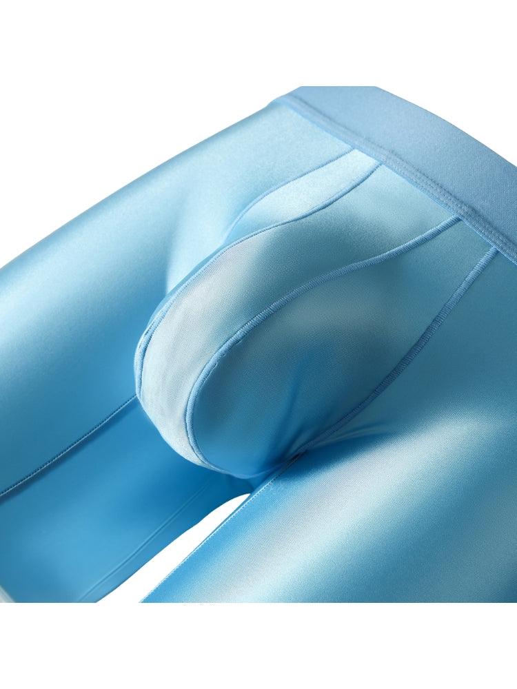 2 Pack Men's Contoured Pouch Casual & Sporty Anti-Chafing Boxer Briefs | dmunderwear detail image 8
