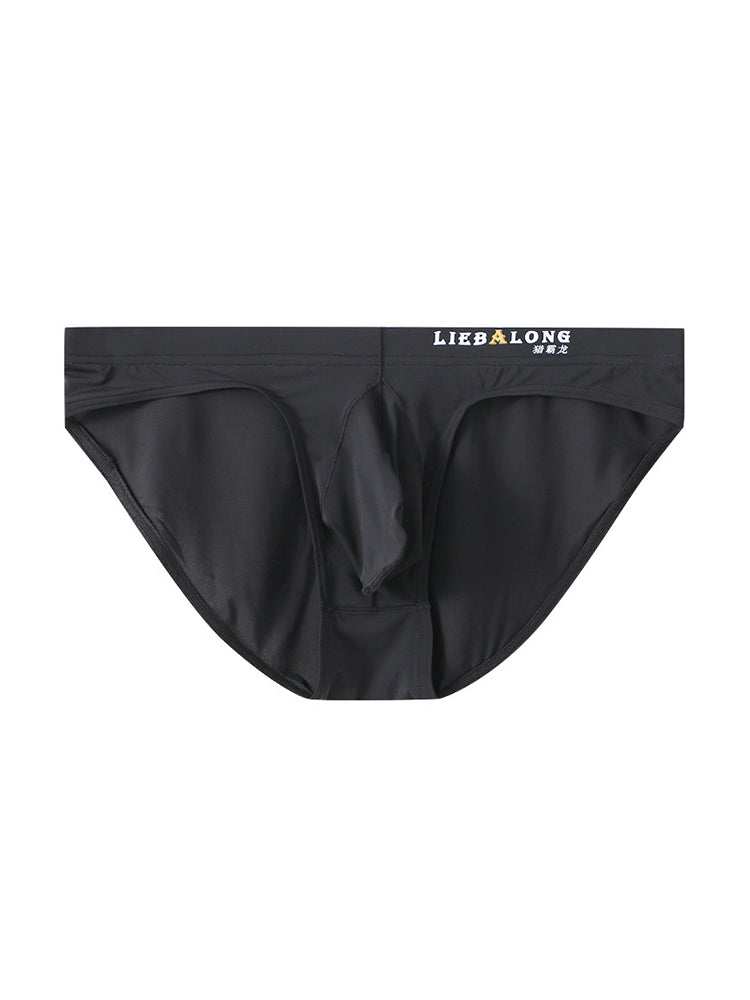 2 Pack Men's Contoured Pouch Lightweight Briefs | dmunderwear detail image 15