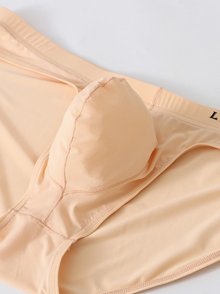 2 Pack Men's Contoured Pouch Lightweight Briefs | dmunderwear detail image 3