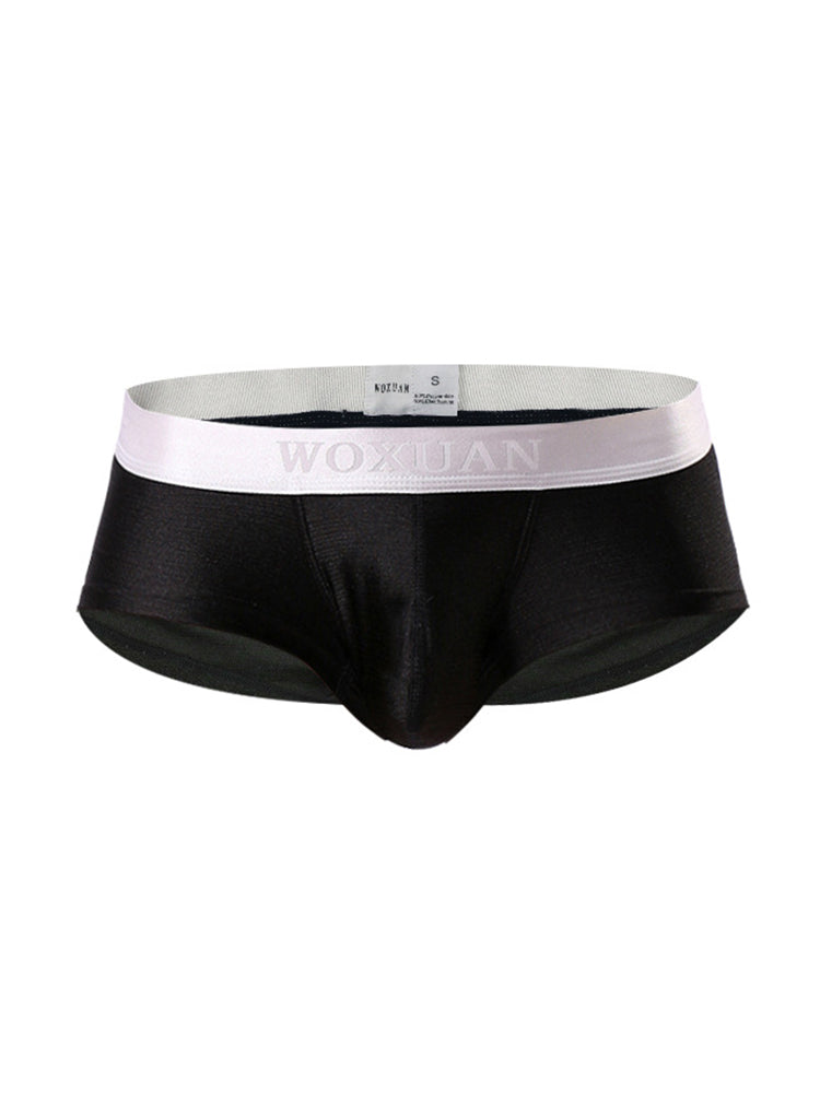 2 Pack Men's Contoured Pouch Sexy Trunks | dmunderwear detail image 16