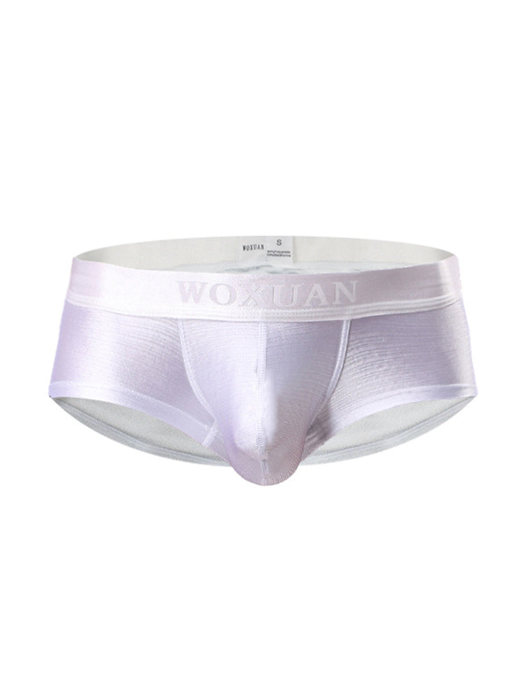 2 Pack Men's Contoured Pouch Sexy Trunks | dmunderwear detail image 17