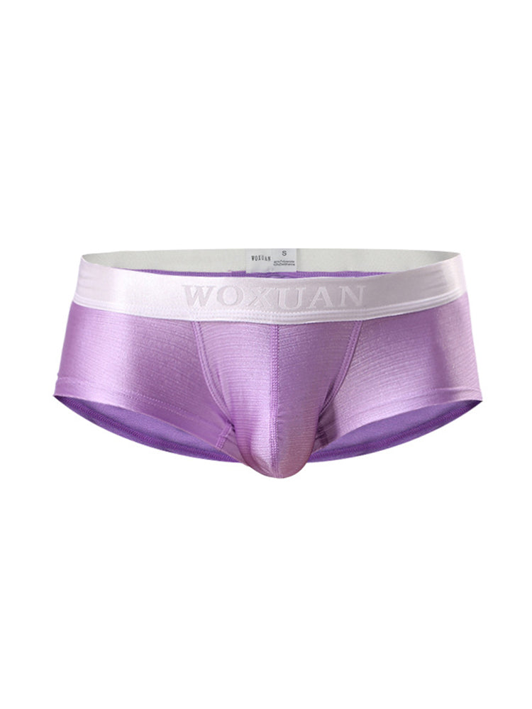 2 Pack Men's Contoured Pouch Sexy Trunks | dmunderwear detail image 19