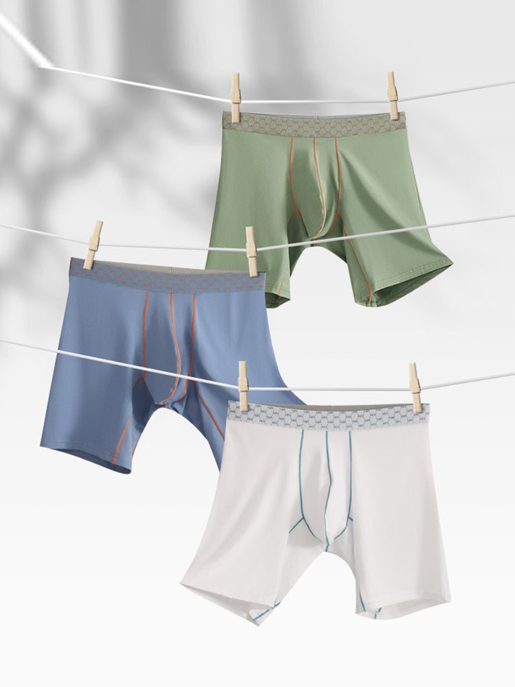 2 Pack Men's Cotton Casual Sporty Mid-Rise Sexy Pouch Midway Briefs | dmunderwear detail image 11